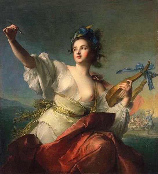 Jjean-Marc nattier Terpsichore oil painting image